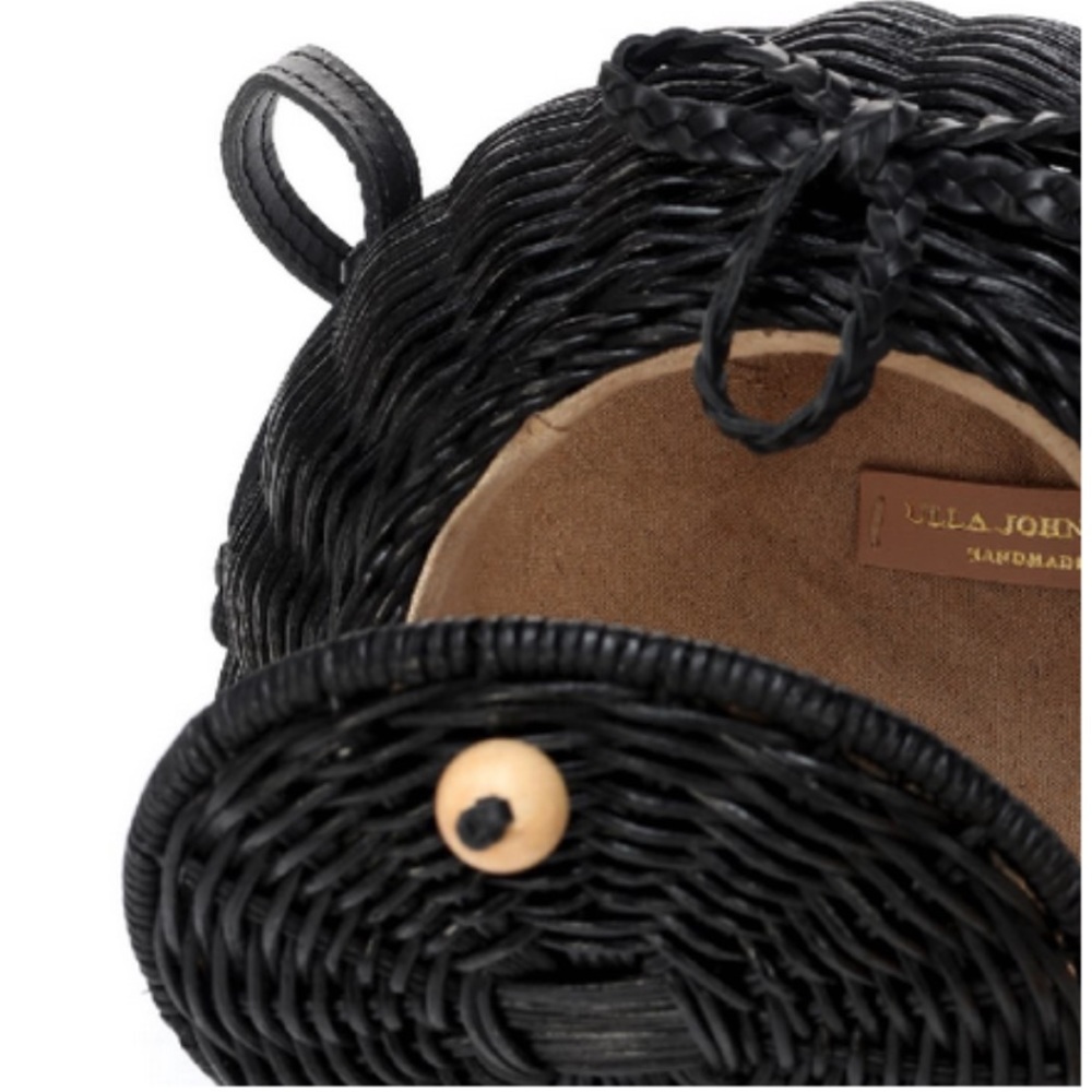 ⚡FLASHSALE⚡️ULLA JOHNSON Pomme Black Bag Crossbody - Picture 4 of 12